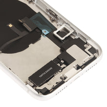 Load image into Gallery viewer, Battery Back Cover Assembly (with Side Keys &amp; Speaker Ringer Buzzer &amp; Motor &amp; Camera Lens &amp; Card Tray &amp; Power Button + Volume Button + Charging Port + Signal Flex Cable &amp; Wireless Charging Module) for iPhone XR, For iPhone XR (Full Assembly)           ...