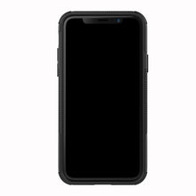 Load image into Gallery viewer, For iPhone XR Tire Texture TPU+PC Shockproof Case with Holder, For iPhone XR, For XR