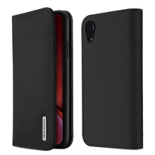 Load image into Gallery viewer, For iPhone XR DUX DUCIS WISH Series TPU + PU + Leather Case with Card Slots &amp; Wallet