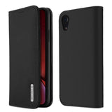 For iPhone XR DUX DUCIS WISH Series TPU + PU + Leather Case with Card Slots & Wallet