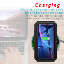 Load image into Gallery viewer, For iPhone XR Waterproof Dustproof Shockproof Zinc Alloy + Silicone Case