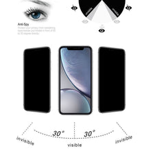 Load image into Gallery viewer, For iPhone XR 9H 6D Anti-peep Tempered Glass Film, For iPhone XR