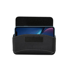 Load image into Gallery viewer, For iPhone XR Men Universal Oxford Cloth Portable Mobile Phone Waist Pack Leather Case / Huawei Mate 20 Pro / 5.5 Inch or Below Smartphones