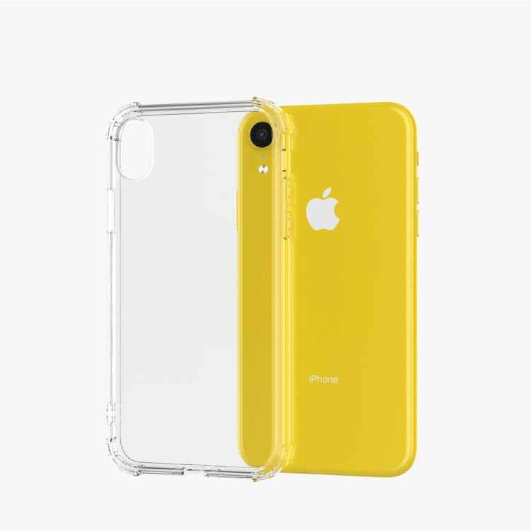 For iPhone XR Shockproof Transparent TPU Soft Case