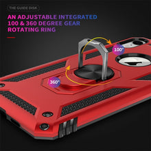 Load image into Gallery viewer, For iPhone XR Armor Shockproof TPU + PC Protective Case with 360 Degree Rotation Holder, For iPhone XR