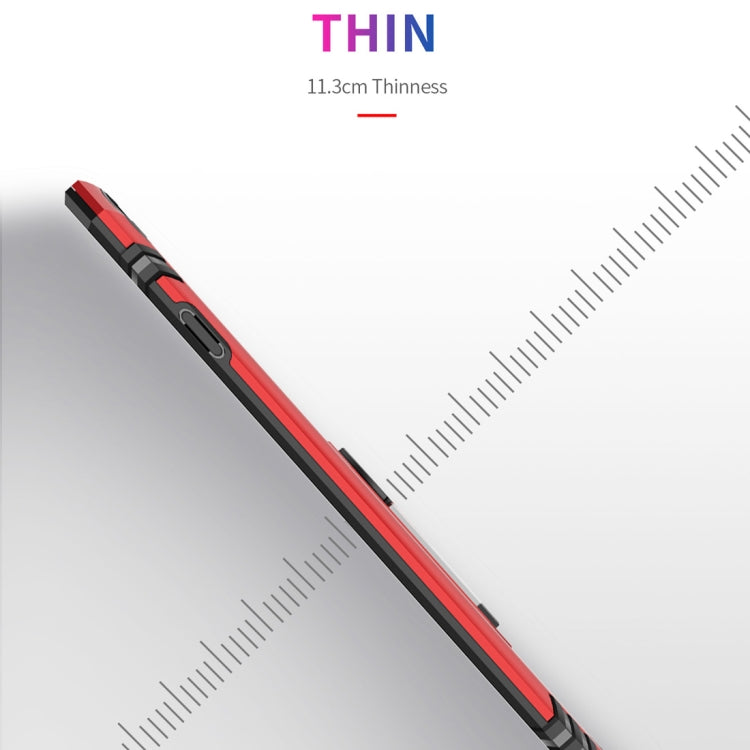 For iPhone XR Armor Shockproof TPU + PC Protective Case with 360 Degree Rotation Holder