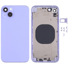 Load image into Gallery viewer, Back Housing Cover with Appearance Imitation of iP13 for iPhone XR, For iPXR to i13(Blue), For iPXR to i13(Purple), For iPXR to i13(Pink), For iPXR to i13(Red), For iPXR to i13(Green), For iPXR to i13(White)