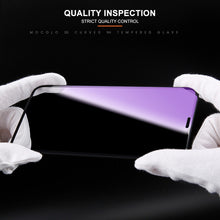 Load image into Gallery viewer, For iPhone 11 / XR mocolo 0.33mm 9H 3D Round Edge Anti Blue-ray Tempered Glass Film