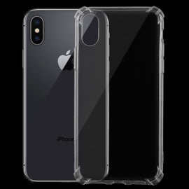For iPhone X Ultrathin Transparent TPU Soft Protective Case
