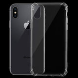 For iPhone X Ultrathin Transparent TPU Soft Protective Case