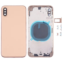 Load image into Gallery viewer, Back Cover with Camera Lens &amp; SIM Card Tray &amp; Side Keys for iPhone XS