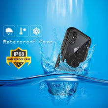 Load image into Gallery viewer, For iPhone X / XS 2m Waterproof Snowproof 2m Shockproof Dustproof PC+Silicone Case