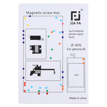 Load image into Gallery viewer, JIAFA JF-870 Magnetic Pad Screw Board for iPhone XS