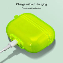 Load image into Gallery viewer, For Airpods1/2 Simple Fluorescent Solid Color Apple Earphone Cover