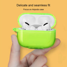 Load image into Gallery viewer, For Airpods1/2 Simple Fluorescent Solid Color Apple Earphone Cover