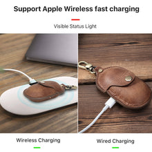 Load image into Gallery viewer, CF1109 For Galaxy Buds Crazy Horse Texture Clamshell Earphone Protective Leather Case with Hook