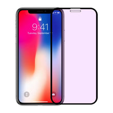 Load image into Gallery viewer, For iPhone 11 Pro / XS / X Anti-scratch 9H 10D Full Screen Purple-ray Tempered Glass Film