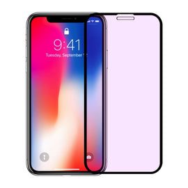 For iPhone 11 Pro / XS / X Anti-scratch 9H 10D Full Screen Purple-ray Tempered Glass Film