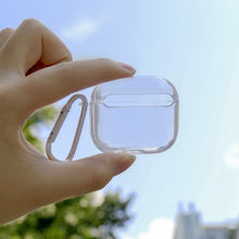 Load image into Gallery viewer, Split Transparent PC Earphone Protective Case with Hook For AirPods 3
