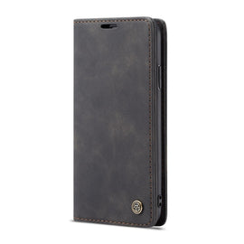 For iPhone X / XS CaseMe-013 Multifunctional Retro Frosted Horizontal Flip Leather Case with Card Slot & Holder & Wallet