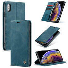 Load image into Gallery viewer, For iPhone X / XS CaseMe-013 Multifunctional Retro Frosted Horizontal Flip Leather Case with Card Slot &amp; Holder &amp; Wallet, For iPhone X / XS