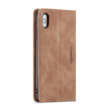 Load image into Gallery viewer, For iPhone X / XS CaseMe-013 Multifunctional Retro Frosted Horizontal Flip Leather Case with Card Slot &amp; Holder &amp; Wallet, For iPhone X / XS