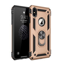 Load image into Gallery viewer, For iPhone X / XS Sergeant Armor Shockproof TPU + PC Protective Case with 360 Degree Rotation Holder, For iPhone X / XS