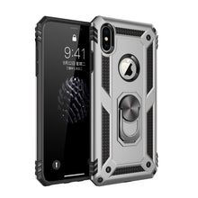 Load image into Gallery viewer, For iPhone X / XS Sergeant Armor Shockproof TPU + PC Protective Case with 360 Degree Rotation Holder, For iPhone X / XS