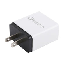 Load image into Gallery viewer, AR-QC-03 2.1A 3 USB Ports Quick Charger Travel Charger, US Plug, AR-QC-03 US, AR-QC-03 US Plug Blue