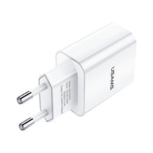 Load image into Gallery viewer, USAMS US-CC075 T18 2.1A Single USB Travel Charger, EU Plug