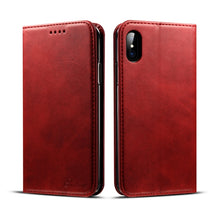 Load image into Gallery viewer, For iPhone X / XS Suteni Calf Texture Horizontal Flip Leather Case with Holder &amp; Card Slots &amp; Wallet, iPhone X / XS