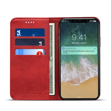 Load image into Gallery viewer, For iPhone X / XS Suteni Calf Texture Horizontal Flip Leather Case with Holder &amp; Card Slots &amp; Wallet, iPhone X / XS