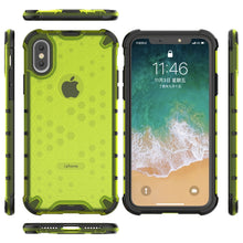 Load image into Gallery viewer, For iPhone X / XS Shockproof Honeycomb PC + TPU Protective Case