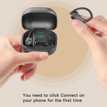 Load image into Gallery viewer, 258 Wireless Ear-mounted Bluetooth Earphone with Charging Box &amp; Digital Display, Support Touch &amp; HD Call &amp; Voice Assistant &amp; NFC