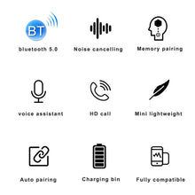 Load image into Gallery viewer, 263 TWS CVC8.0 Noise Cancelling Bluetooth Earphone with Charging Box, Support Touch &amp; Three-screen LED Battery Display &amp; Phone Holder &amp; Power Bank &amp; HD Call &amp; Voice Assistant