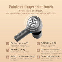 Load image into Gallery viewer, 278 TWS External Noise Cancelling Touch Bluetooth Earphone with Charging Box, Support LED Power Digital Display &amp; Breathing Lights &amp; Call &amp; Voice Assistant