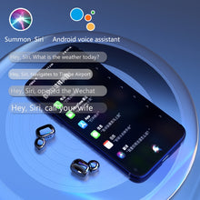 Load image into Gallery viewer, A9 TWS CVC8.0 and DSP Dual Noise Cancelling Bluetooth Earphone with Magnetic Charging Box &amp; LED Digital Display, Support Touch &amp; HD Call &amp; Siri &amp; Power Bank