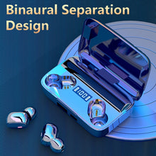 Load image into Gallery viewer, A9 TWS CVC8.0 and DSP Dual Noise Cancelling Bluetooth Earphone with Magnetic Charging Box &amp; LED Digital Display, Support Touch &amp; HD Call &amp; Siri &amp; Power Bank