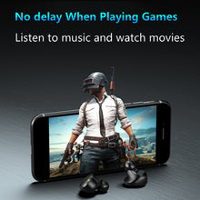 Load image into Gallery viewer, A13 TWS CVC8.0 and DSP Dual Noise Cancelling Touch Bluetooth Earphone with Charging Box, Support LED Digital Display &amp; Clock &amp; Flashlight &amp; HD Call &amp; Siri &amp; Power Bank