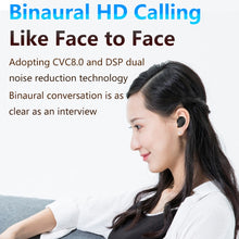 Load image into Gallery viewer, A13 TWS CVC8.0 and DSP Dual Noise Cancelling Touch Bluetooth Earphone with Charging Box, Support LED Digital Display &amp; Clock &amp; Flashlight &amp; HD Call &amp; Siri &amp; Power Bank