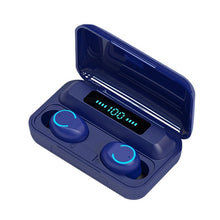 Load image into Gallery viewer, F9-9 TWS CVC8.0 Noise Cancelling Bluetooth Earphone with Charging Box, Support Touch Lighting Effect &amp; Three-screen LED Power Display &amp; Power Bank &amp; Mobile Phone Holder &amp; HD Call &amp; Voice Assistant