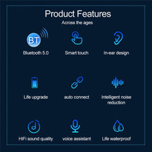 Load image into Gallery viewer, F9-9 TWS CVC8.0 Noise Cancelling Bluetooth Earphone with Charging Box, Support Touch Lighting Effect &amp; Three-screen LED Power Display &amp; Power Bank &amp; Mobile Phone Holder &amp; HD Call &amp; Voice Assistant