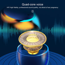 Load image into Gallery viewer, F9-5C Jerry Solution Touch Bluetooth Earphone with Magnetic Charging Box, Support Three-screen LED Power Display &amp; Power Bank &amp; Call &amp; Siri &amp; Hand Strap