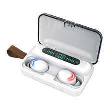 Load image into Gallery viewer, F9-5C Four-bar Breathing Light + Digital Display Noise Reduction Bluetooth Earphone with Hand Strap