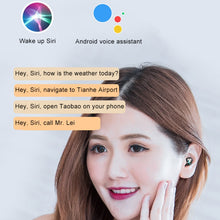 Load image into Gallery viewer, F9-5C Three-screen Digital Display Noise Reduction Bluetooth Earphone, F9-5C without Strap Black