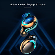 Load image into Gallery viewer, F9-5C Three-screen Digital Display Noise Reduction Bluetooth Earphone, F9-5C without Strap Black