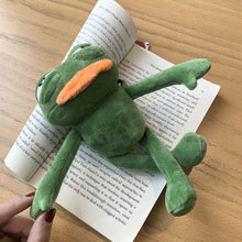 Load image into Gallery viewer, For AirPods 1 / 2 Plush Sad Frog Shape Earphone Protective Case with Hook