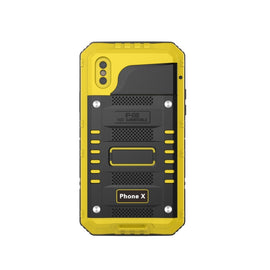 For iPhone X / XS Waterproof Dustproof Shockproof Zinc Alloy + Silicone Case, iPhone XS / X