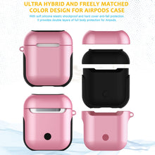 Load image into Gallery viewer, Varnished PC Bluetooth Earphones Case Anti-lost Storage Bag for Apple AirPods 1/2