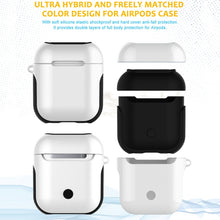 Load image into Gallery viewer, Varnished PC Bluetooth Earphones Case Anti-lost Storage Bag for Apple AirPods 1/2